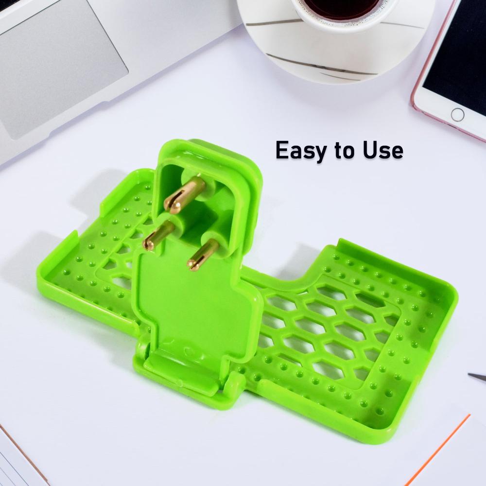 Multi-Purpose Wall Holder Charging Stand for Mobile, Fits in Socket (1 Pc)