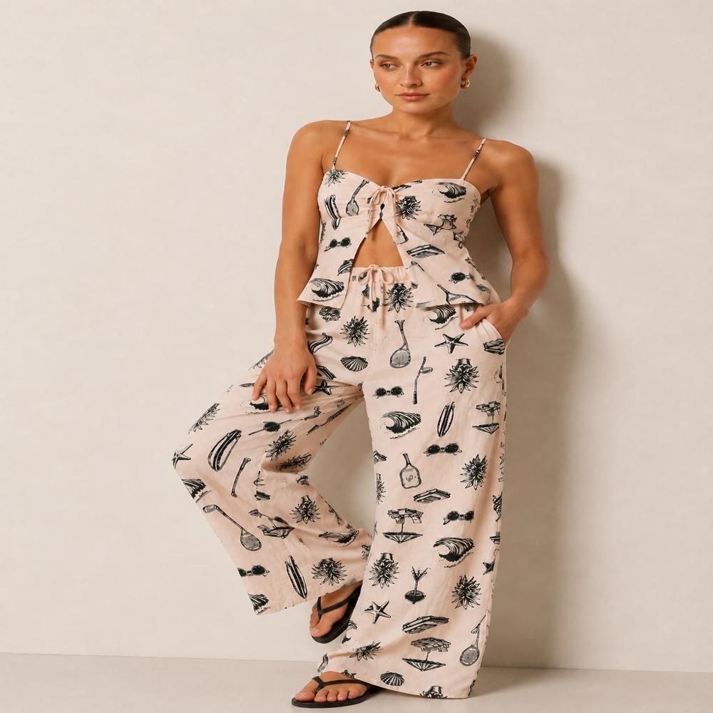 Seaside Sketch Co Ord Set