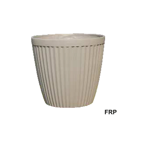 Round Paris Fiber Pot