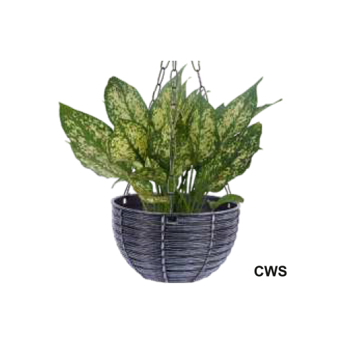 Nest Basket Hanging Pot - Color: Black