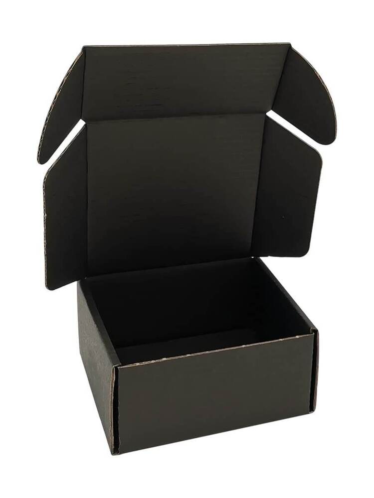 Cardboard Black 3 Ply Corrugated Box