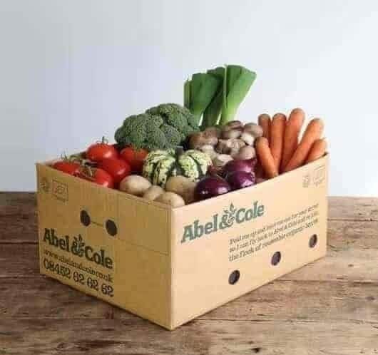 Cardboard Vegetable Delivery Corrugated Box