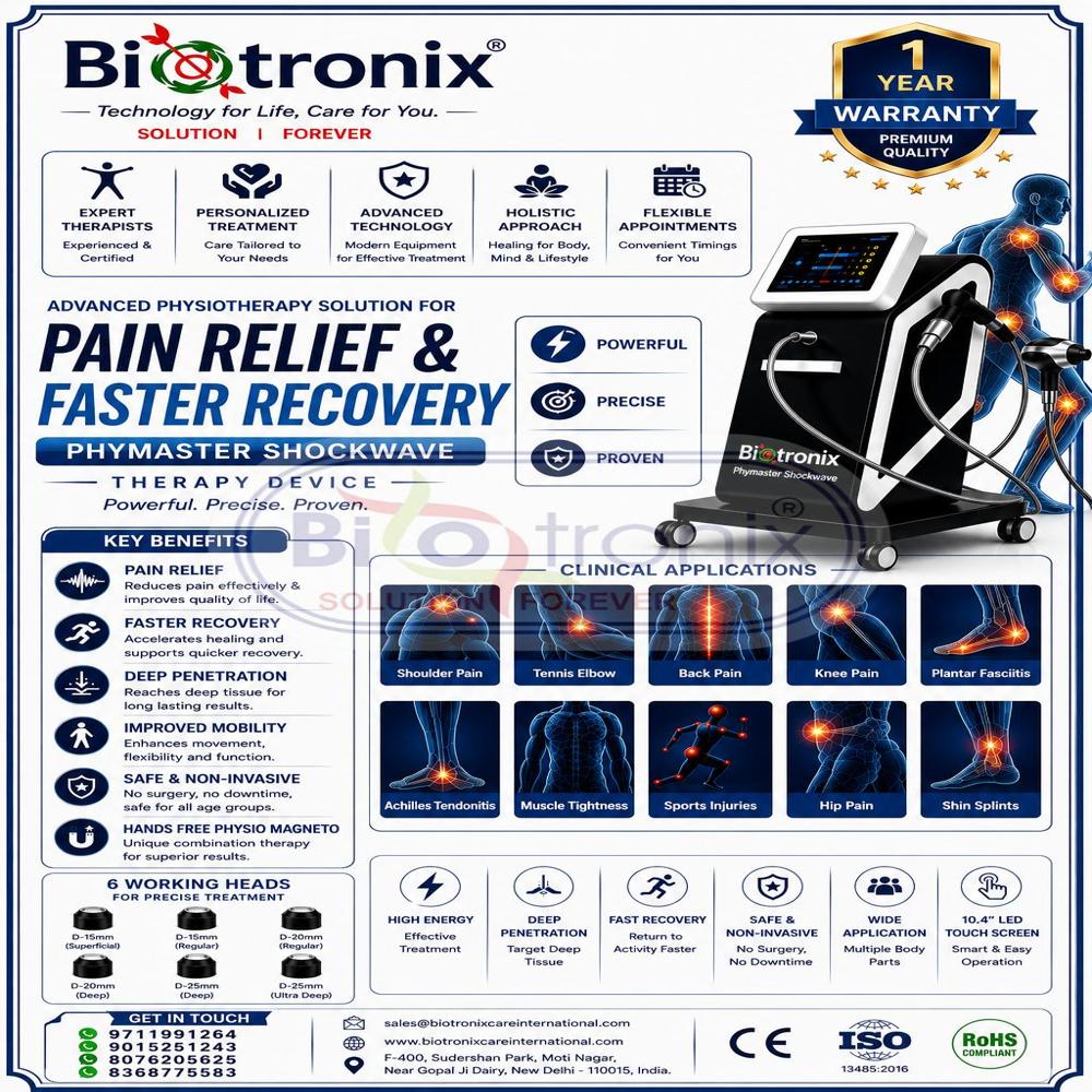 AIRSHOCK PRO Sports Medicine Shockwave Therapy Machine