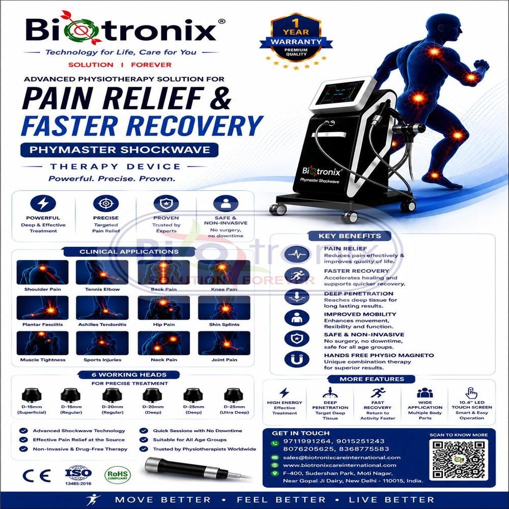 AIRSHOCK PRO Sports Medicine Shockwave Therapy Machine