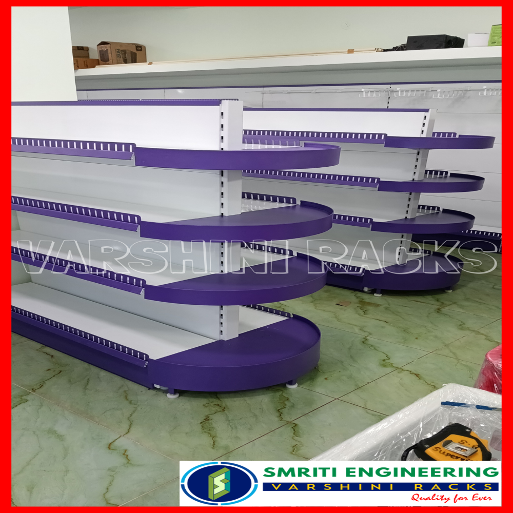 Supermarket Racks Tirunelveli - Color: Black