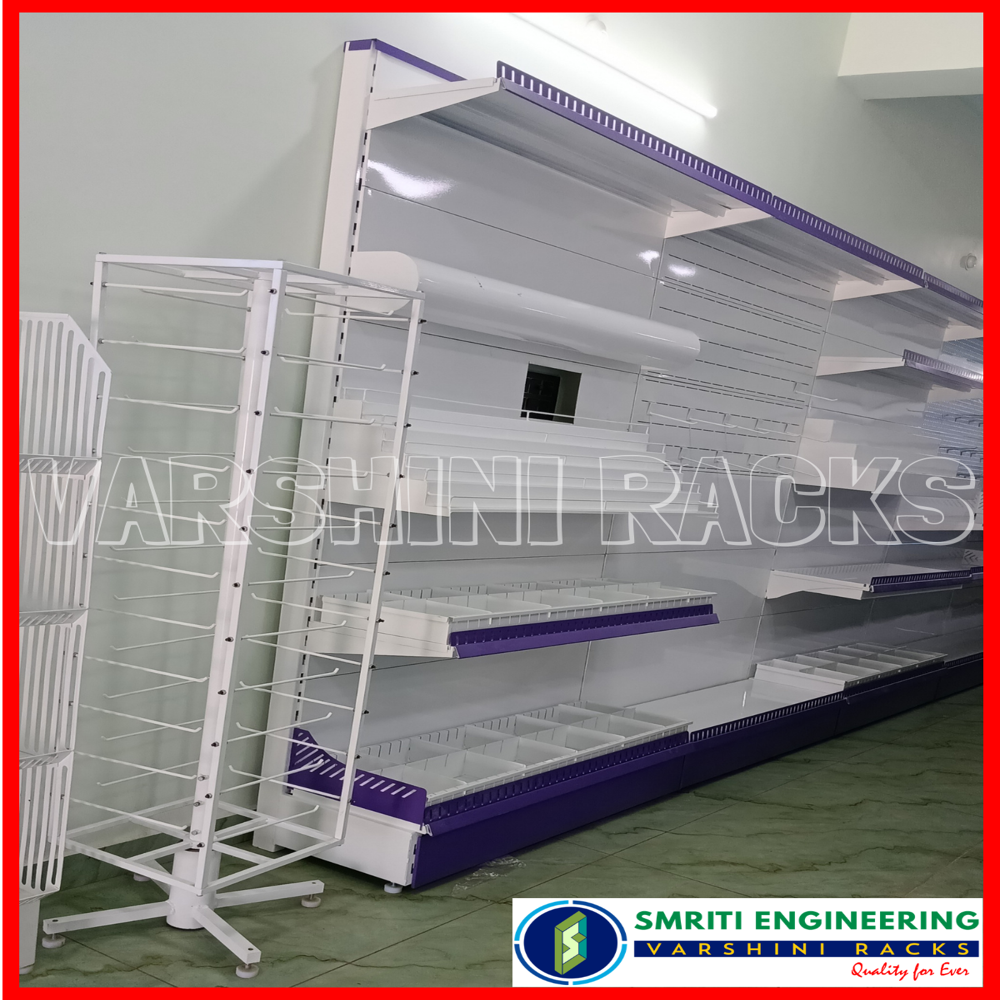 Supermarket Racks Tirunelveli - Color: Black