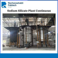 Continuous Sodium Silicate Plant