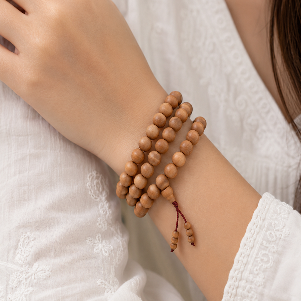 Sandalwood hand chain