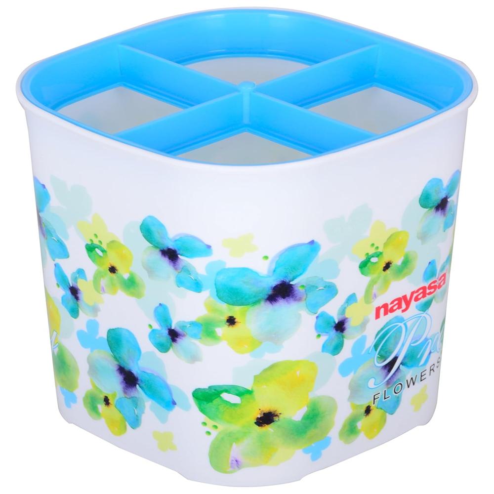 Nayasa Plastic Cutlery Stand - Capacity: 5 Milliliter (Ml)