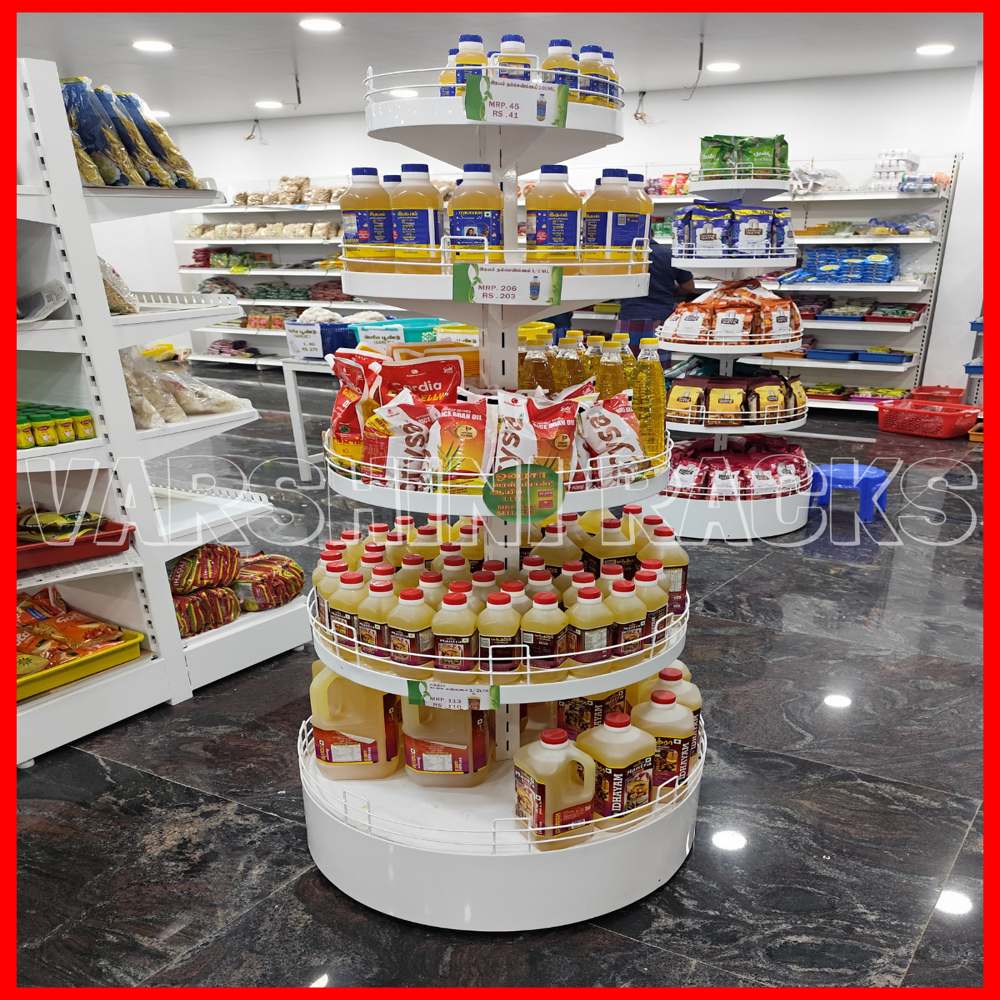 Supermarket Display Racks In Viruthachalam - Capacity: 100 Kg