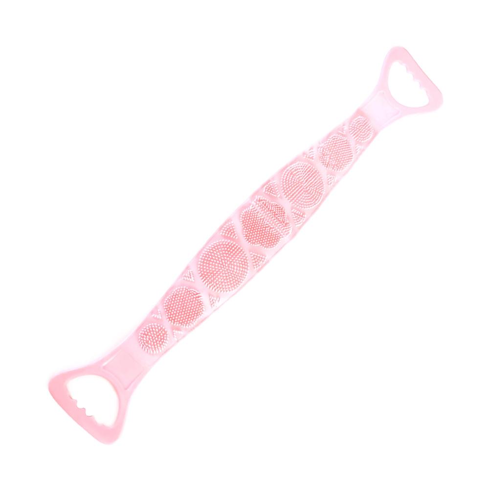 Premium Silicone Back Scrubber Belt Body Exfoliating Bath Brush