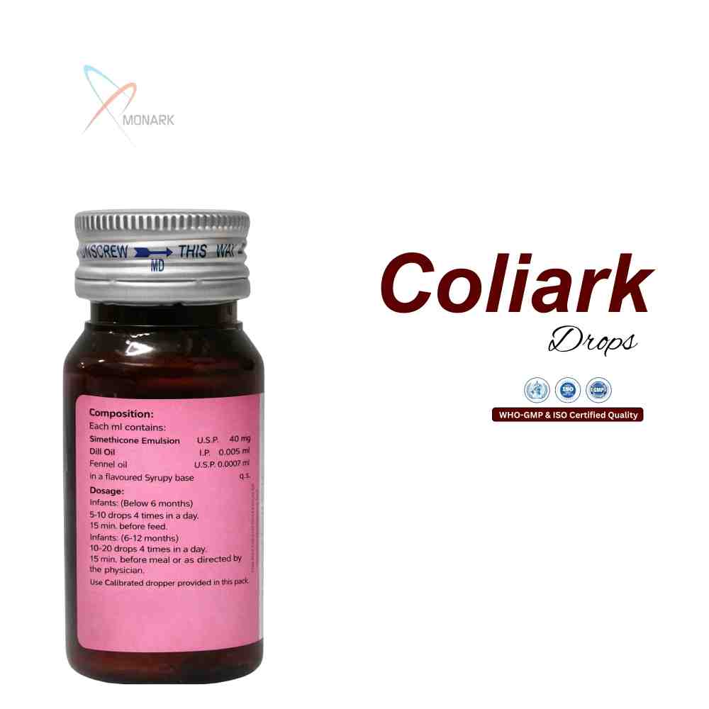 Simethicone Dill Oil And Fennel Oil Suspension - Brand Name: Coliark