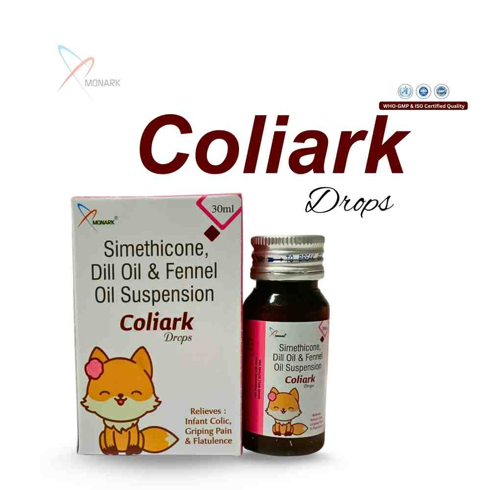 Simethicone Dill Oil And Fennel Oil Suspension - Brand Name: Coliark