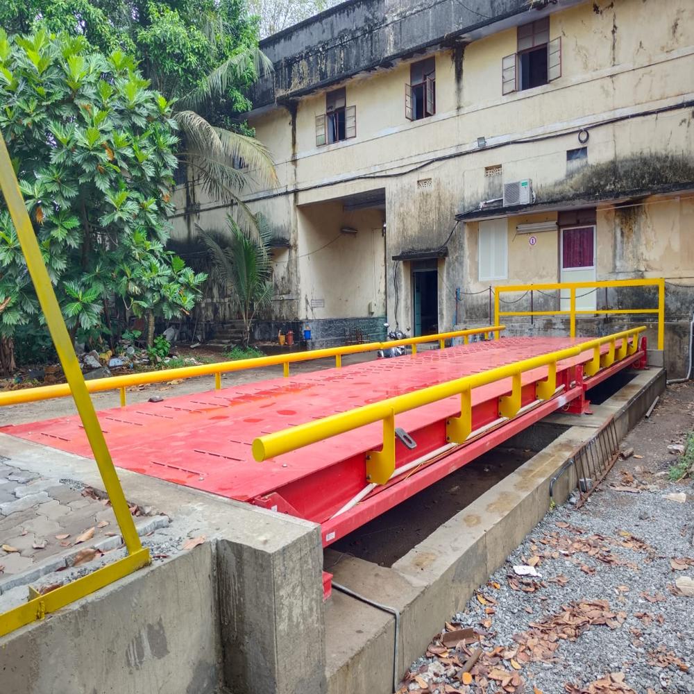 9mtr 50ton Milk Storage Truck Weigh Bridge