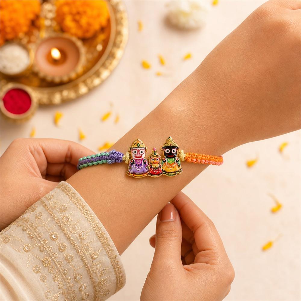 Jagannath Rakhi - Traditional & Stylish for Brothers