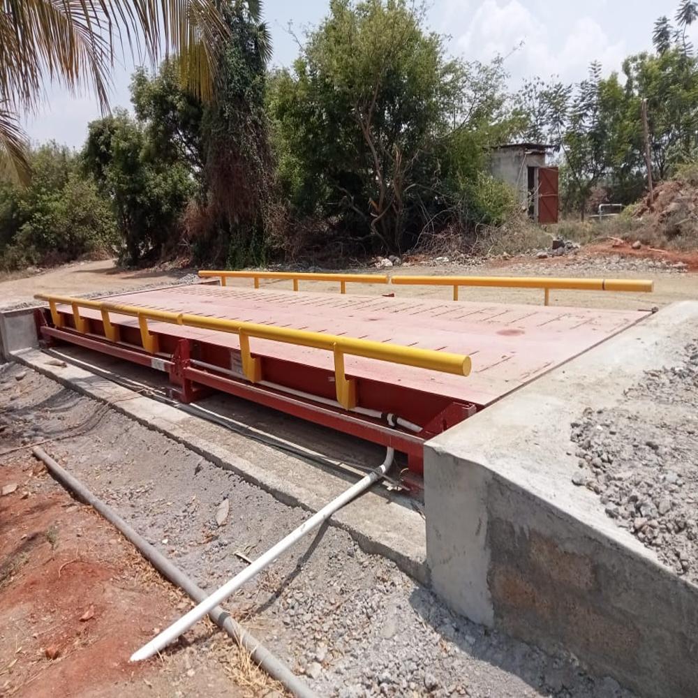 9mtr 50ton Rice Mill Foundation Less Weighbridge
