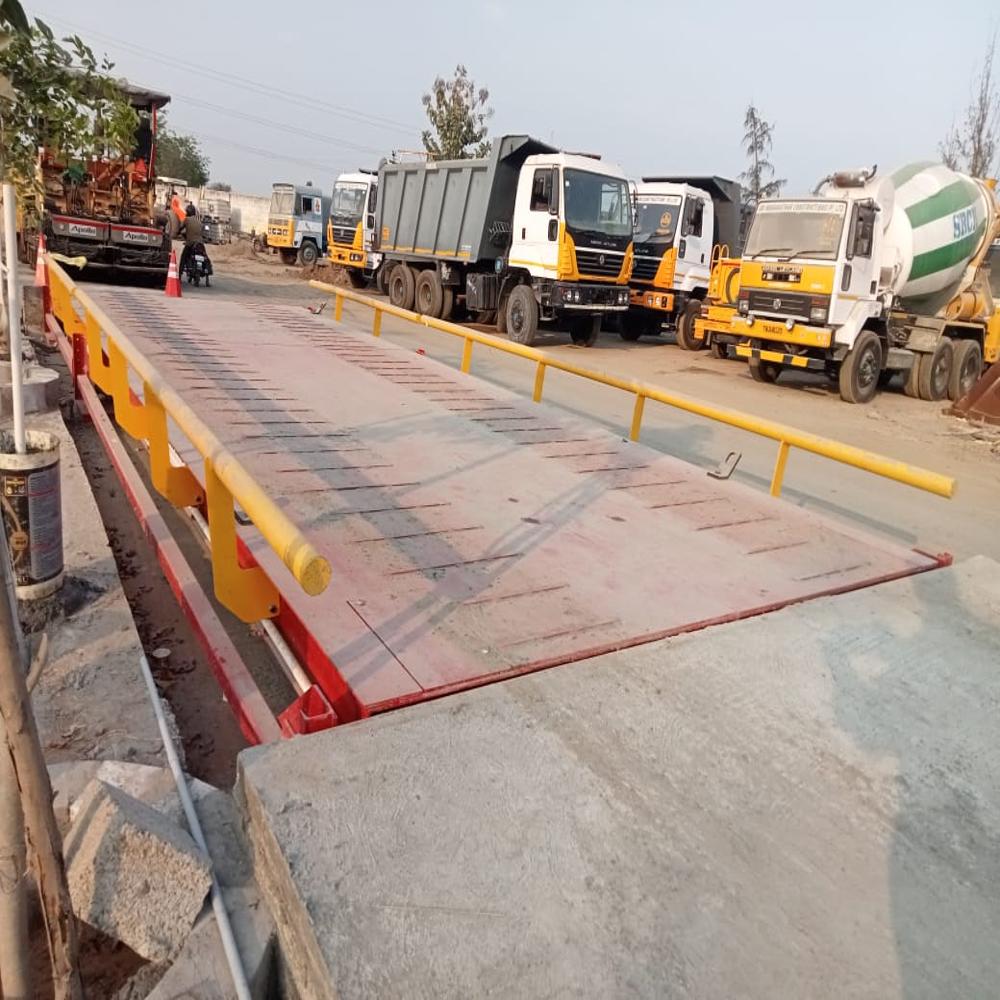 9mtr 50ton Rice Mill Foundation Less Weighbridge
