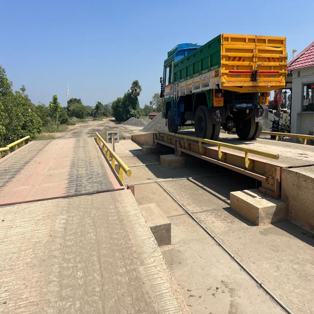 60T Mild Steel Shaw Mill Weigh Bridge