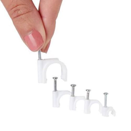 Circle cable clip