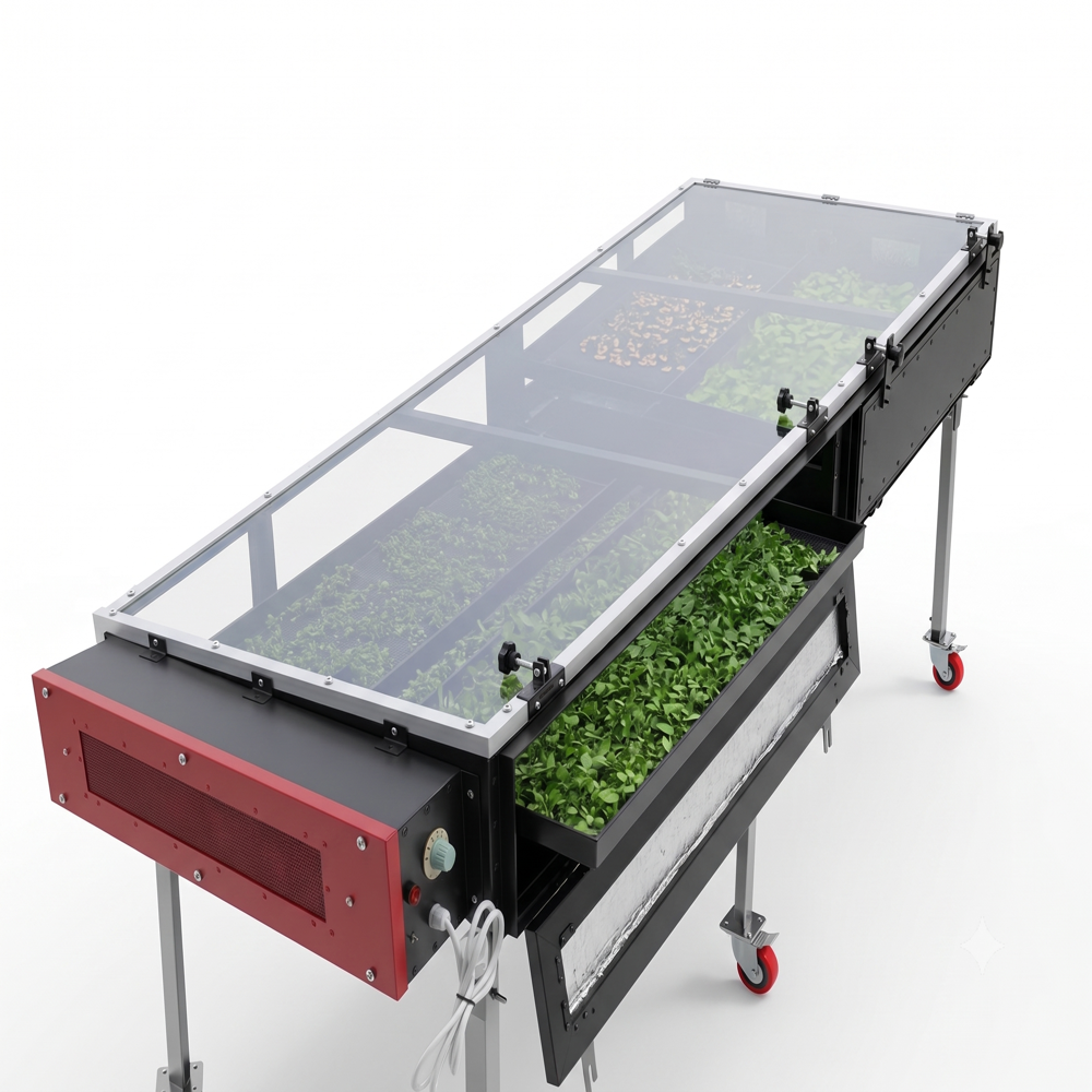 Solar Dryer For Peas