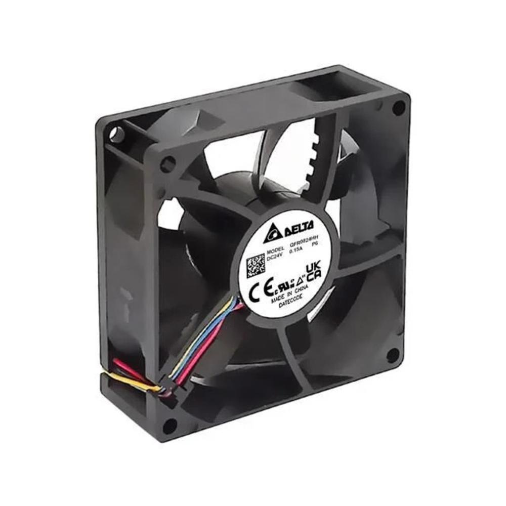 DELTA QFR0824HHP6 24V DC 0.15A 8025mm Ball Bearing Industrial Axial Cooling Fan