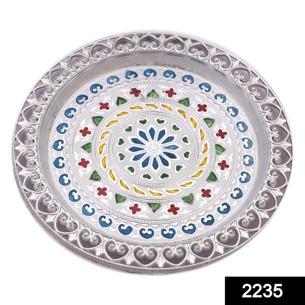 Silver Plated Pooja Thali - Application: As Per Product Requirement
