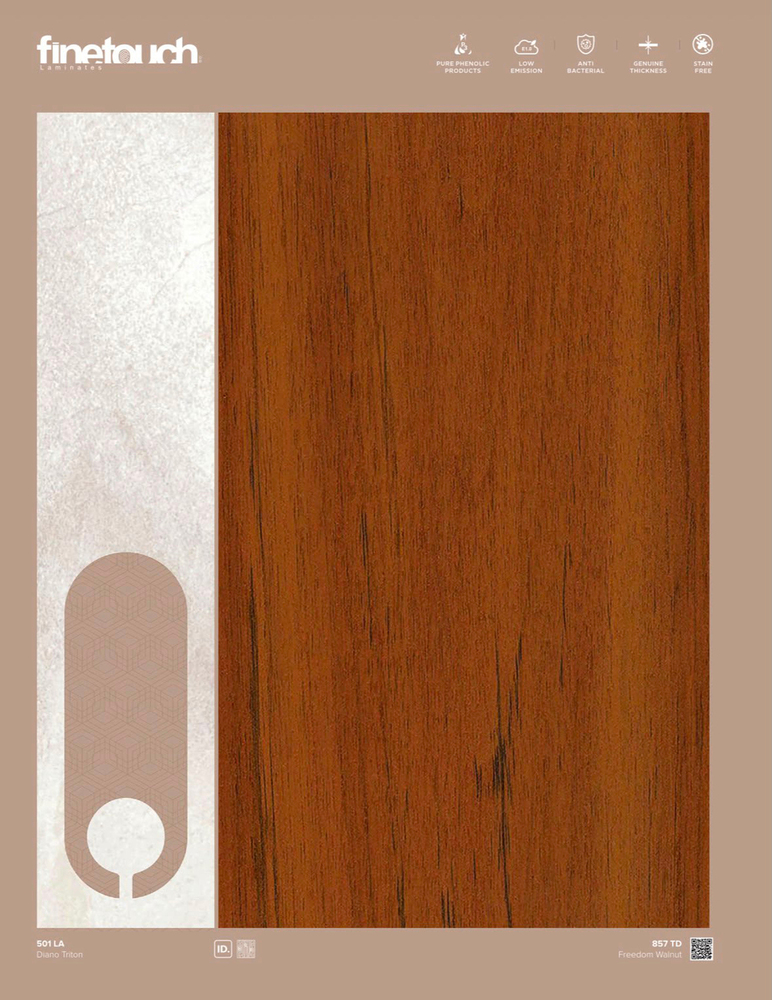 857 TD Freedom Walnut Fine Touch