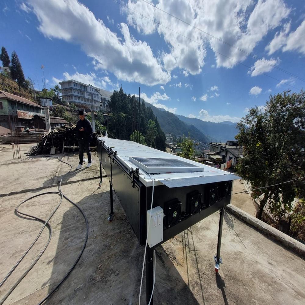 Solar Dryer For Mint