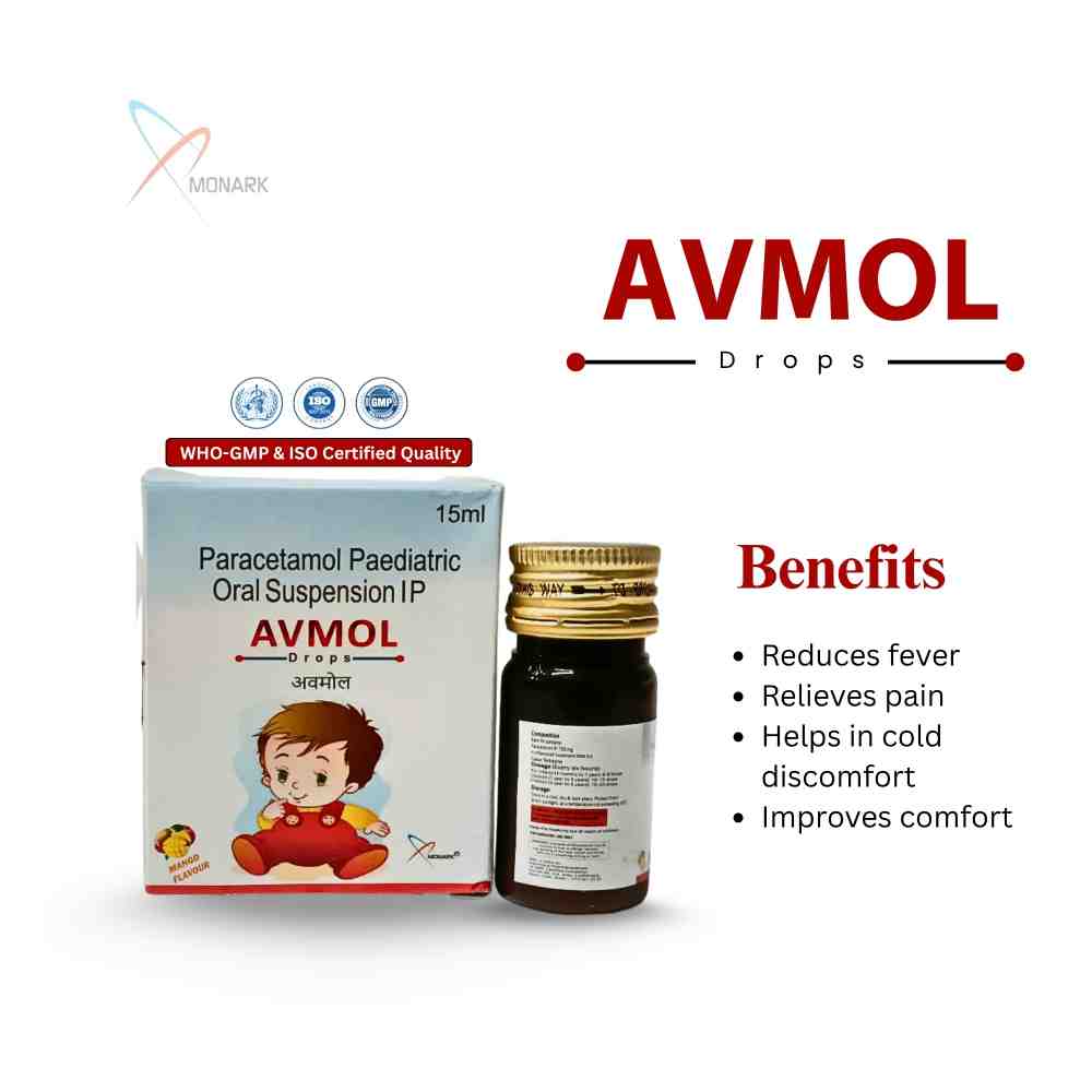 Paracetamol Suspension Ip - Brand Name: Avmol