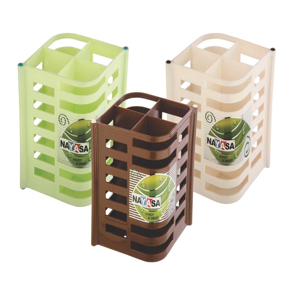 Nayasa - Lunar Cutlery Stand(Medium,Plastic)