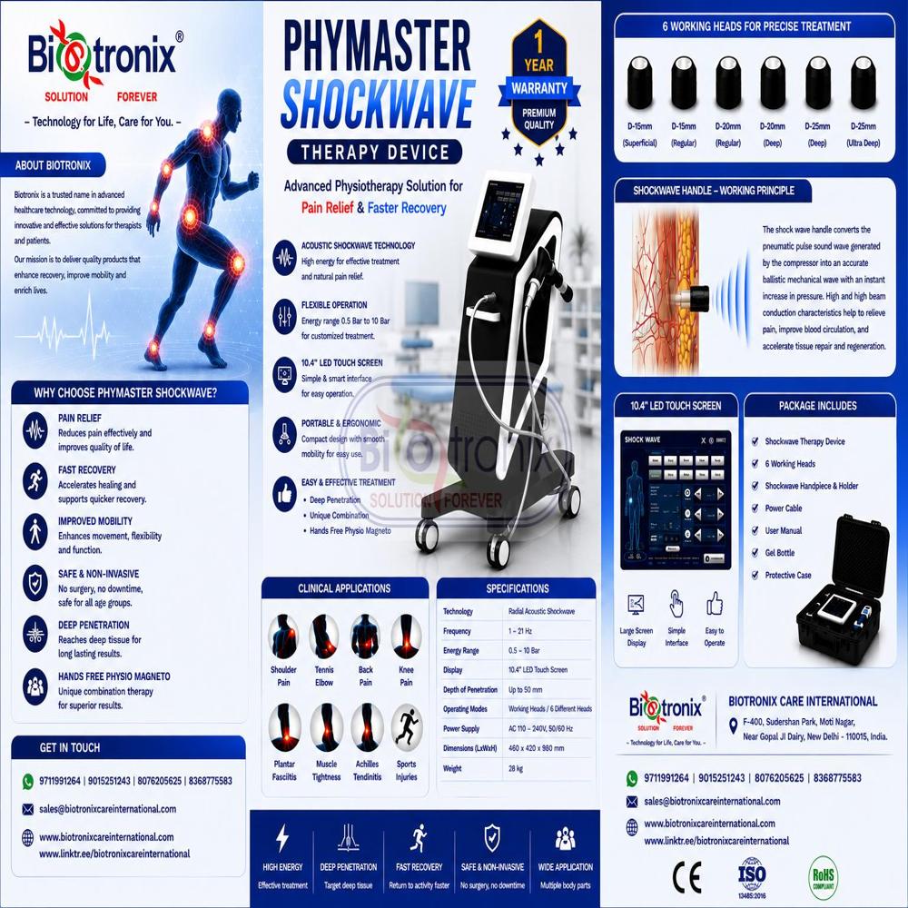 AIRSHOCK PRO Professional Tendon Therapy Equipment