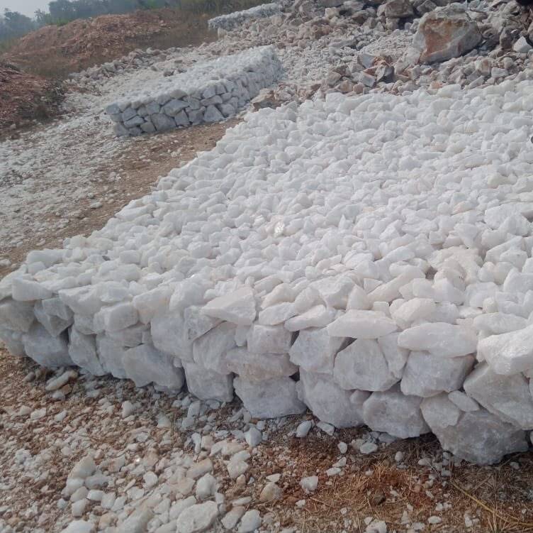 White Quartz Boulders