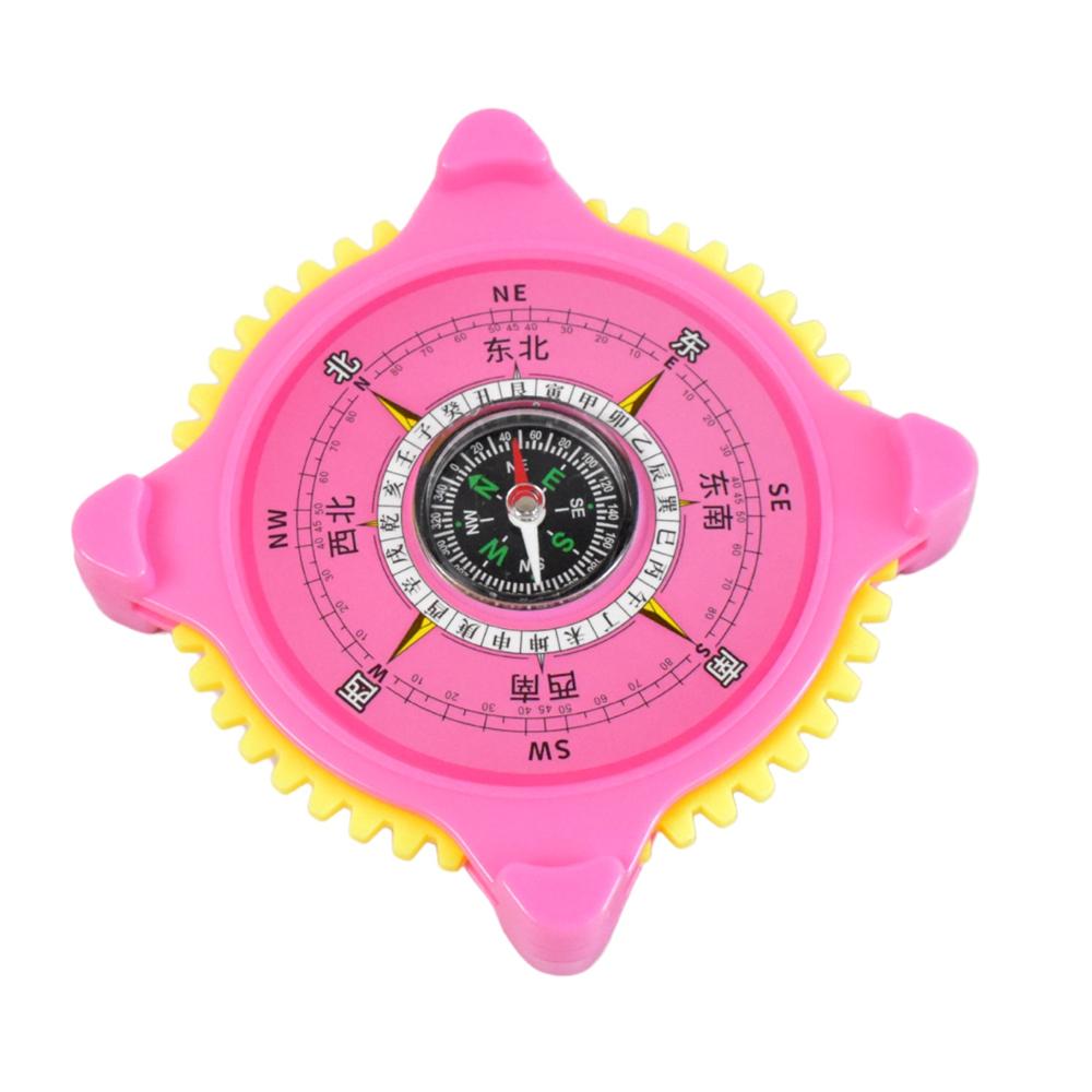 2-in-1 Navigation / Direction North-South Compass with Clock (1 Pc)