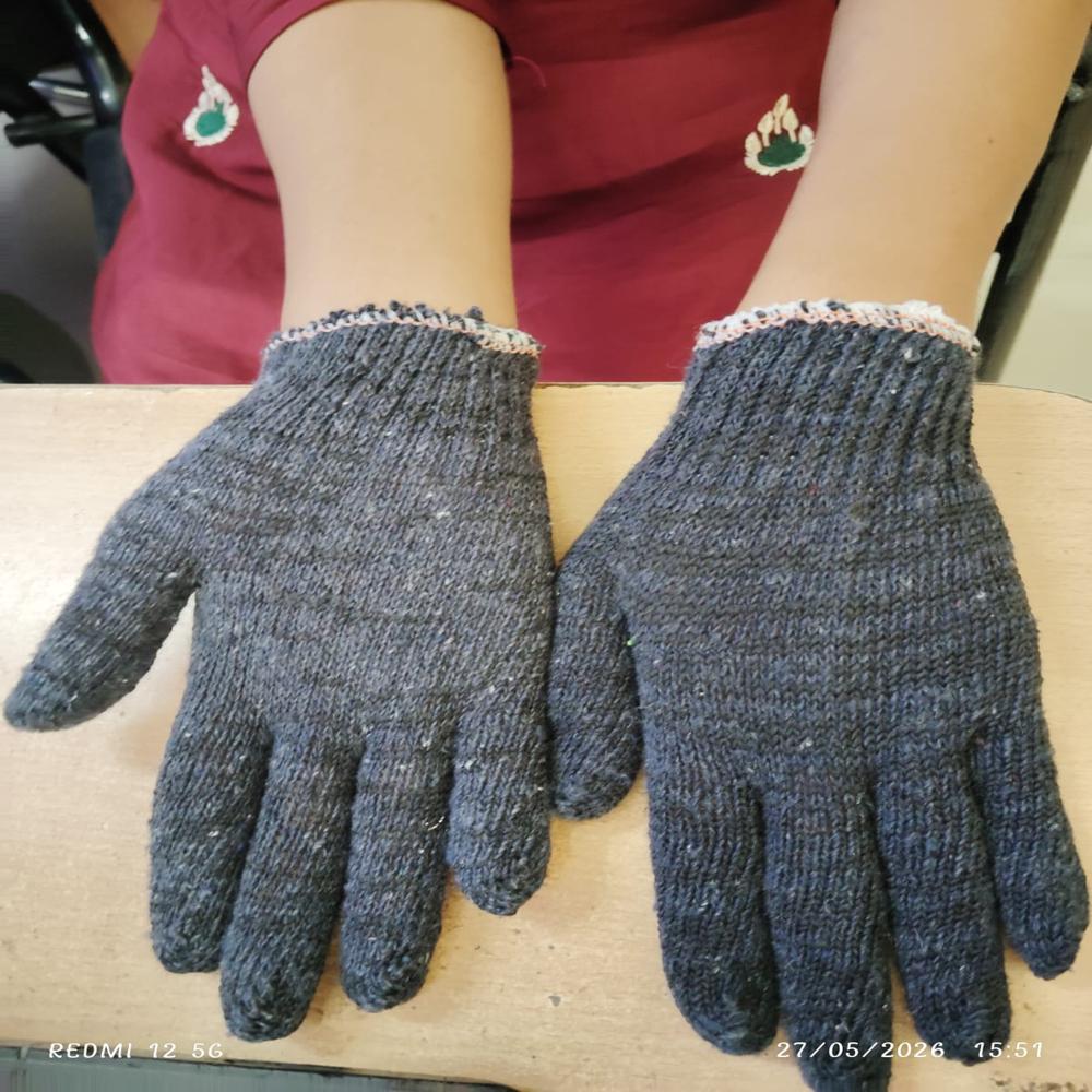 Cotton Knitted hand Glove