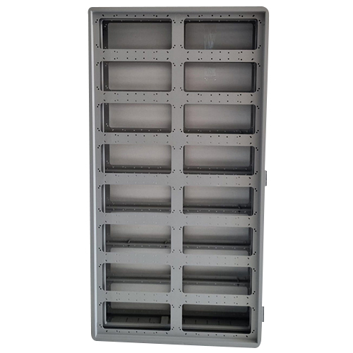 640x1280mm double-sided MS GI LED Display Cabinet for Advertising LED Screen