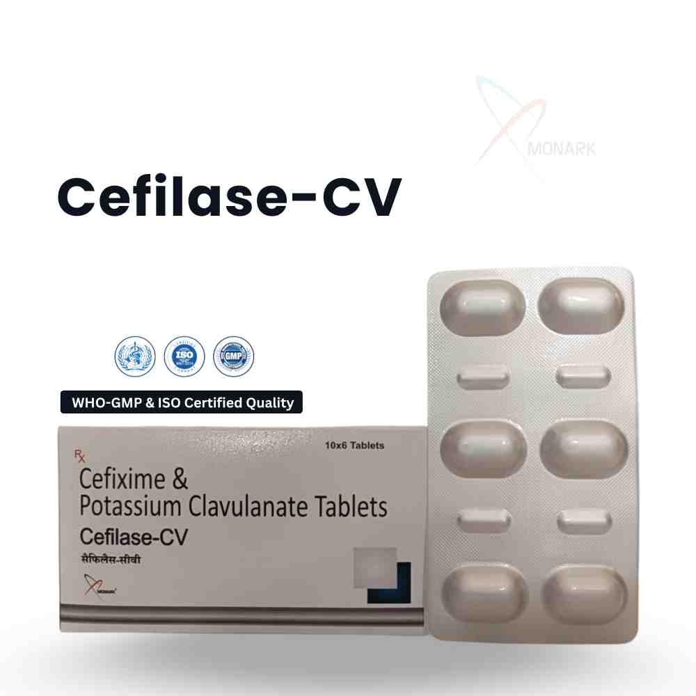 Cefixime And Potassium Clavulanate Tablets - Brand Name: Cefilase-cv