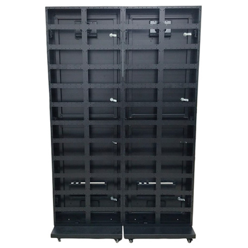 640x1920mm Outdoor MS GI LED Display Cabinet Standee for Advertising LED Screen