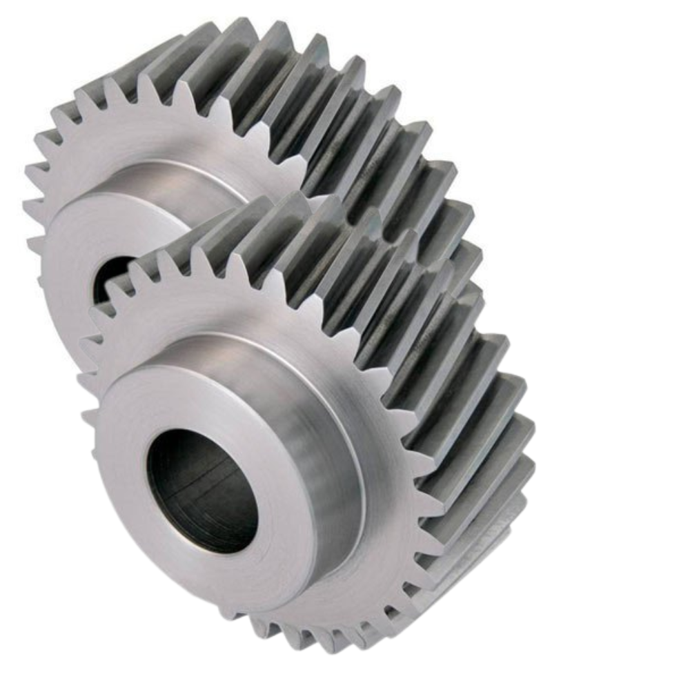Helical Gears - Alloy Steel, Right Hand Direction, Helical Tooth Profile, Up To 10000 Rpm Input Speed, High Torque Output, Precision Machining | Parallel Shaft Arrangement, Variable Output Speed, Up To 500 Kw Rated Power