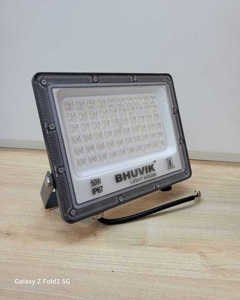 50w Led Hybrid Flood Light - Color: White