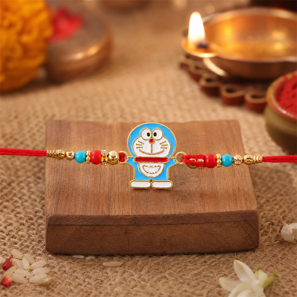 Beaded Rakhi - Stylish and Traditional Gift for Brother