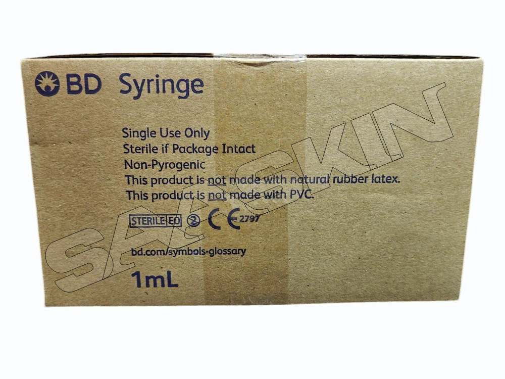 BD 1mL Syringe slip tip with BD Precisionglide Needle