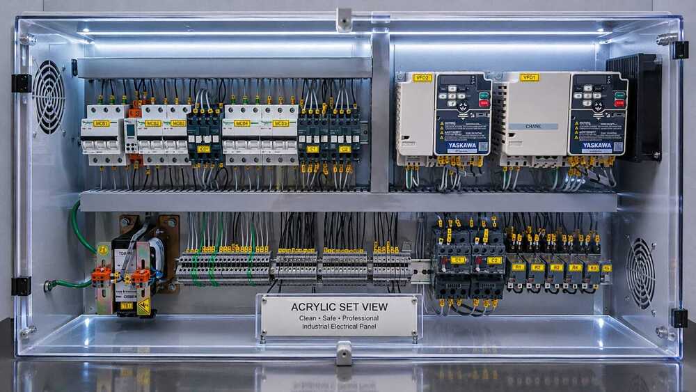 5 Ton Hoist And T VFD Dual Speed Panel