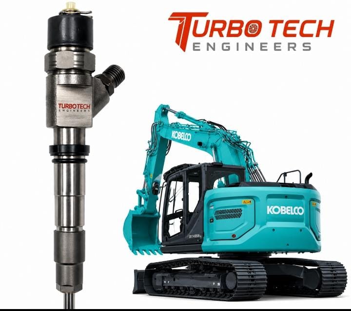 Kobelco 140 bosh common rail Fuel Injector