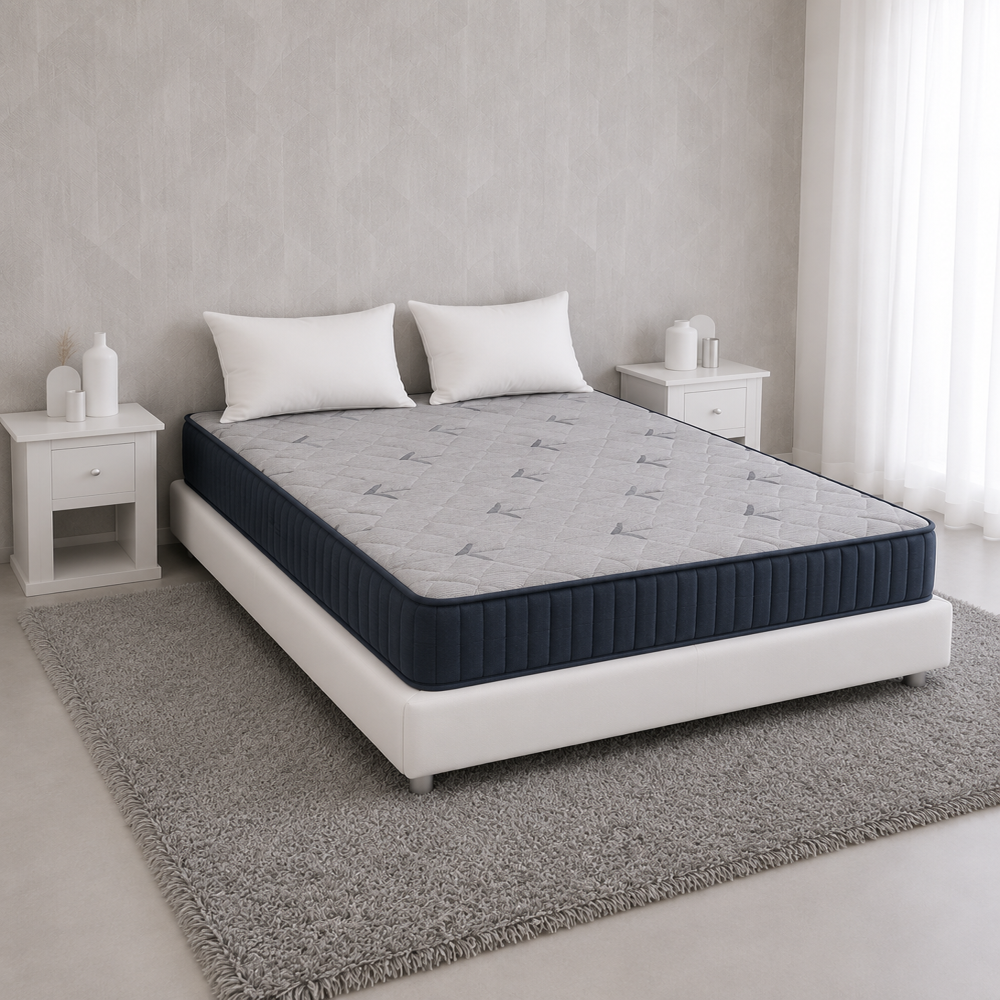 Memory Plus Mattress - Color: White