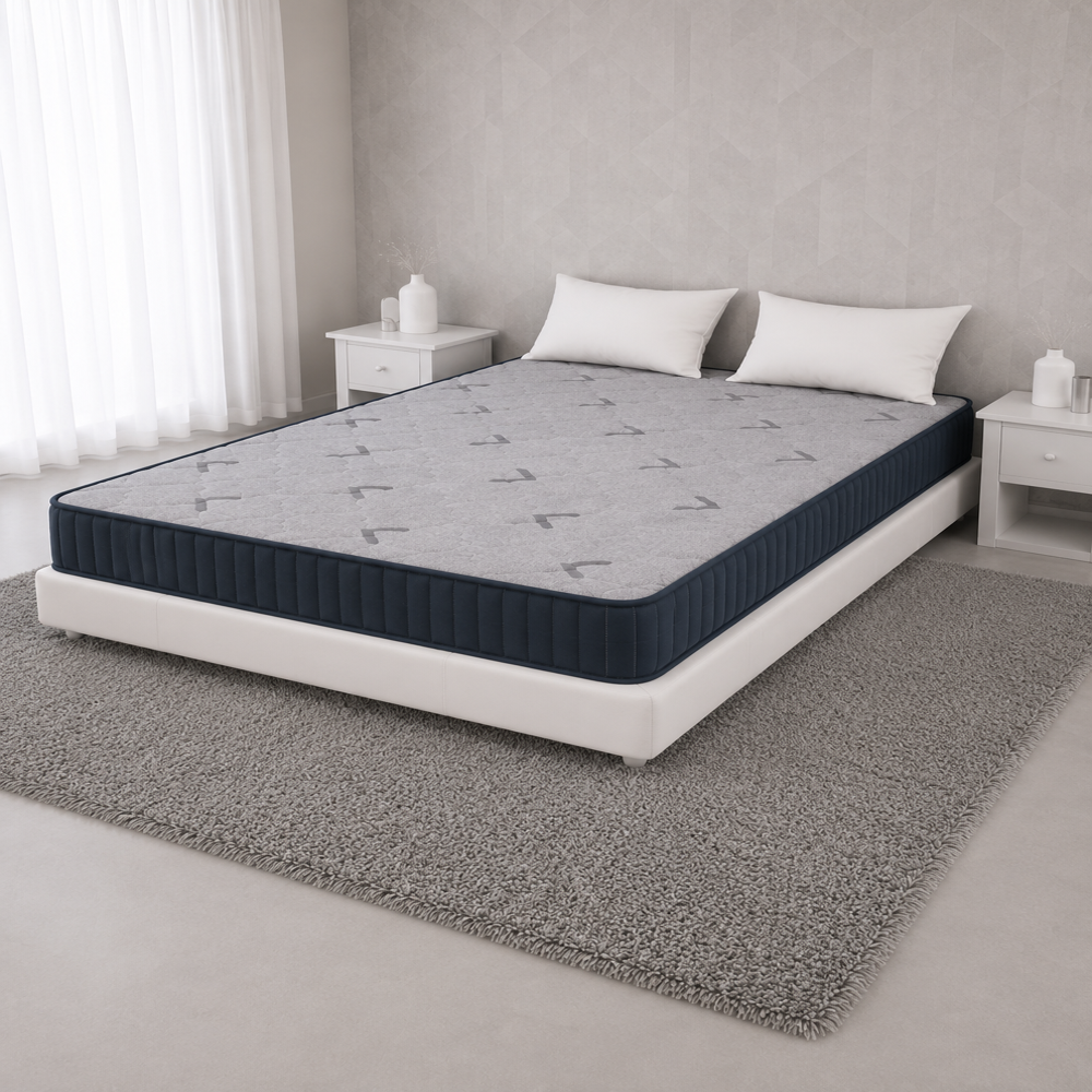 Memory Plus Mattress - Color: White