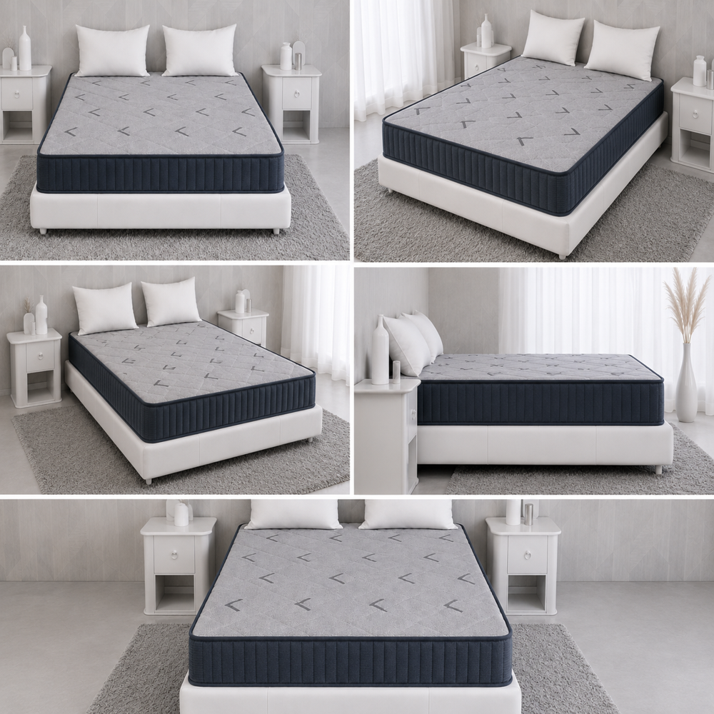 Memory Plus Mattress - Color: White