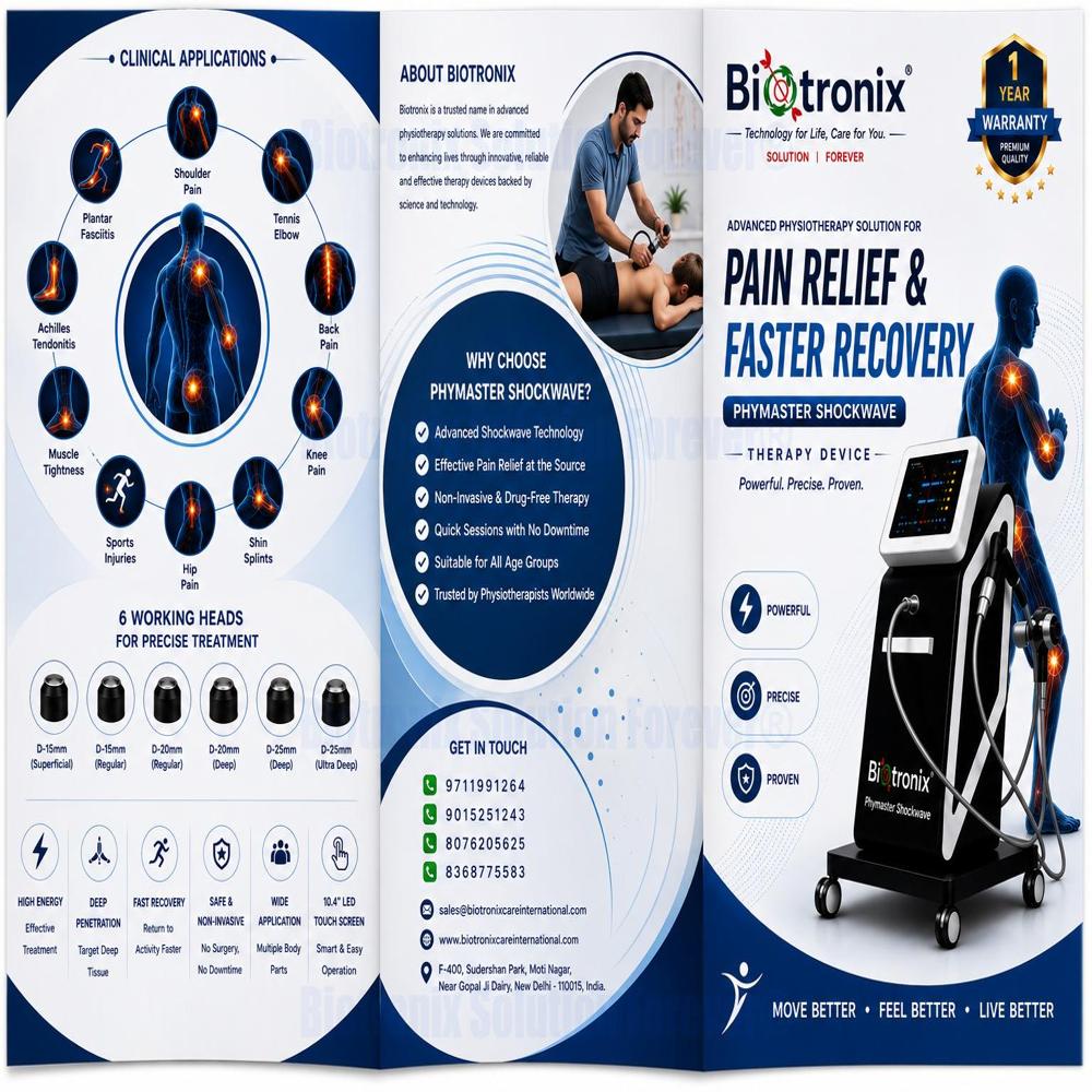 AIRSHOCK PRO Clinical Grade Shockwave Therapy Machine