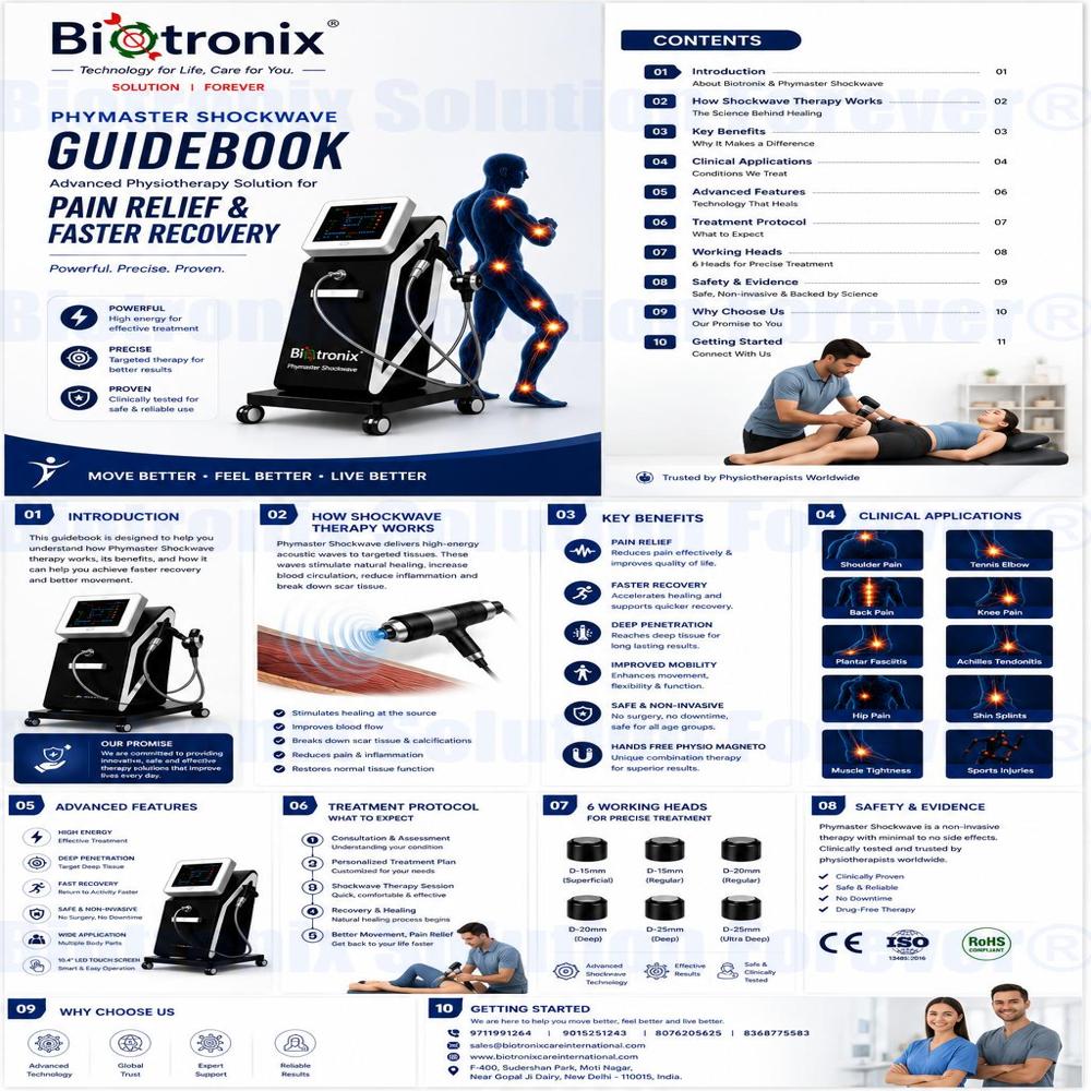 AIRSHOCK PRO Clinical Grade Shockwave Therapy Machine