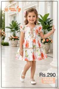 Floral Party Girls Frock