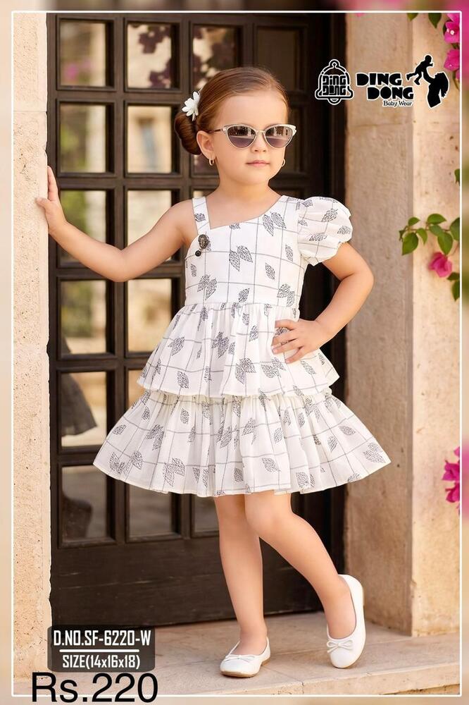 Layer Frill Girls Frock